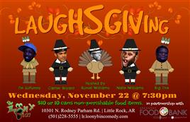 LAuGhsGiVInG! AR Foodbank Benefit
